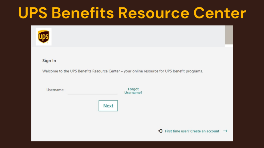 ups benefits resource center