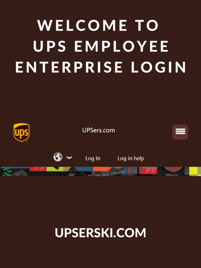 UPSERS Login to Official UPS Enterprise Employee Portal